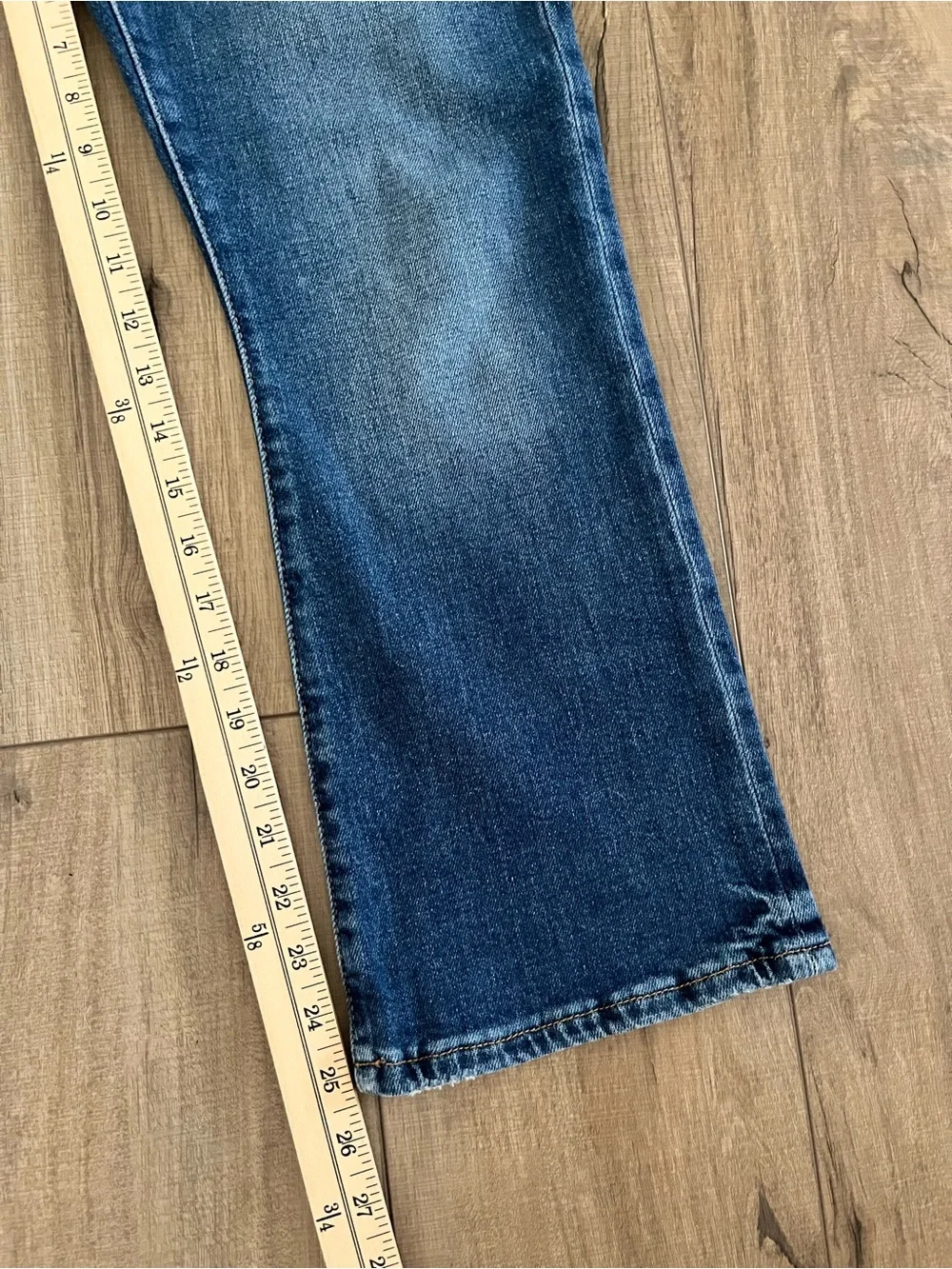 LOFT Bundle of 2 High Rise Kick Crop Denim Jeans Sz 28 - Picture 14 of 14